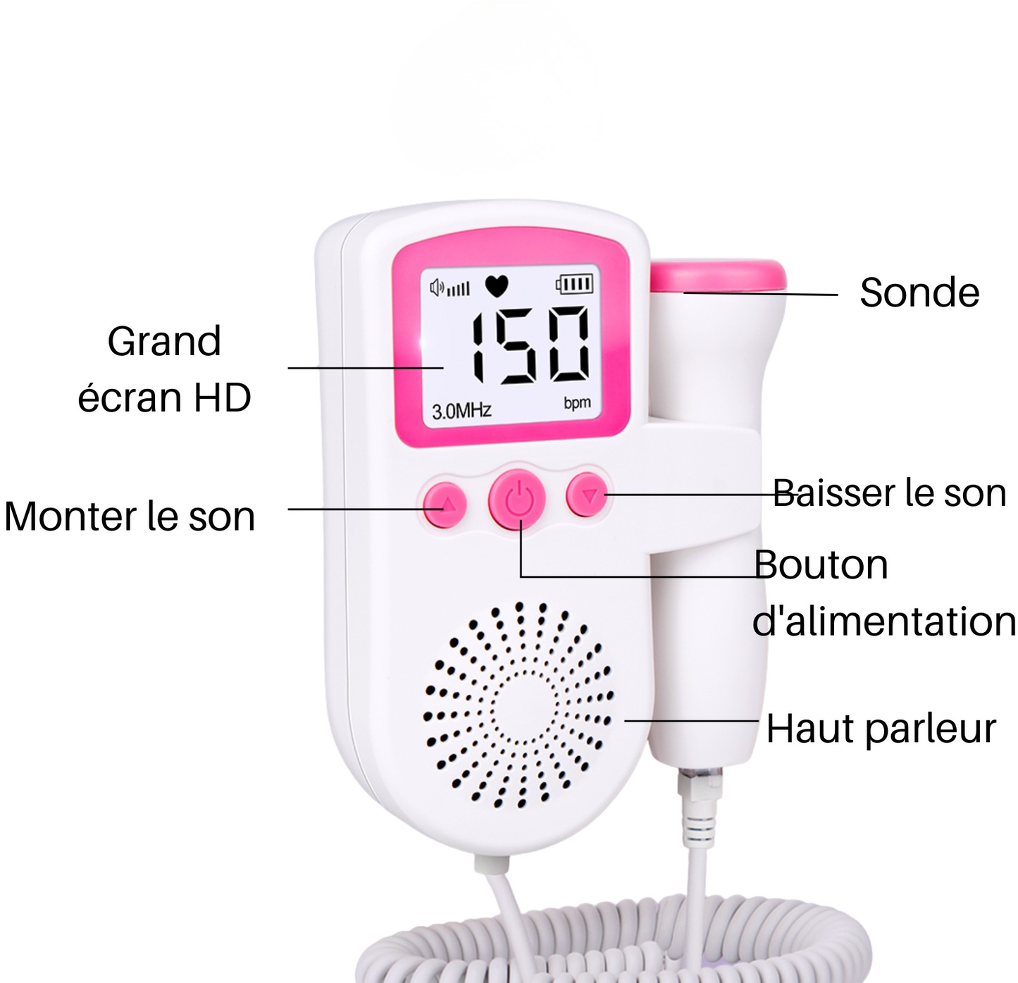Doppler Appareil D’écoute Du Cœur De Bébé