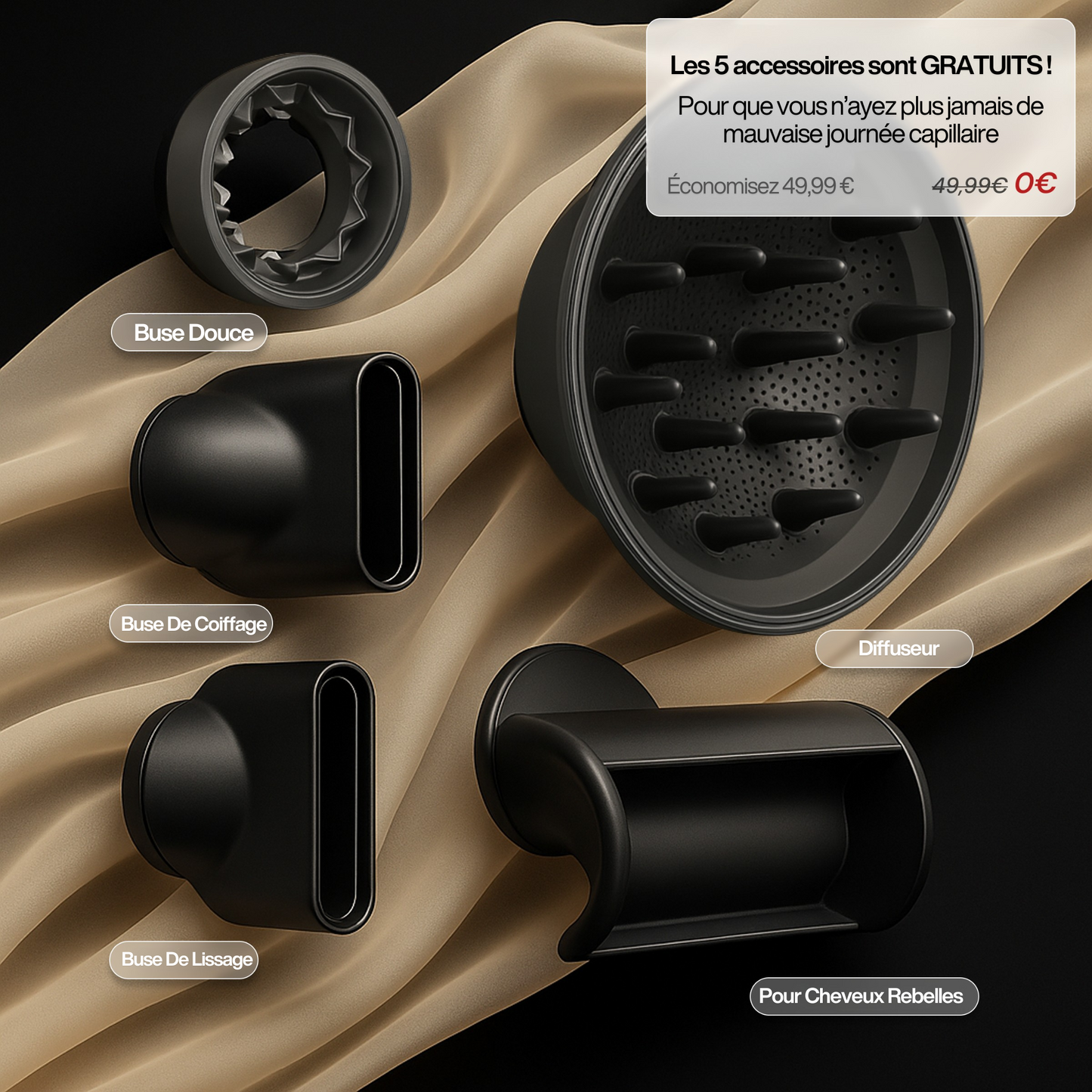 Sèche cheveux Professionnel HairDry